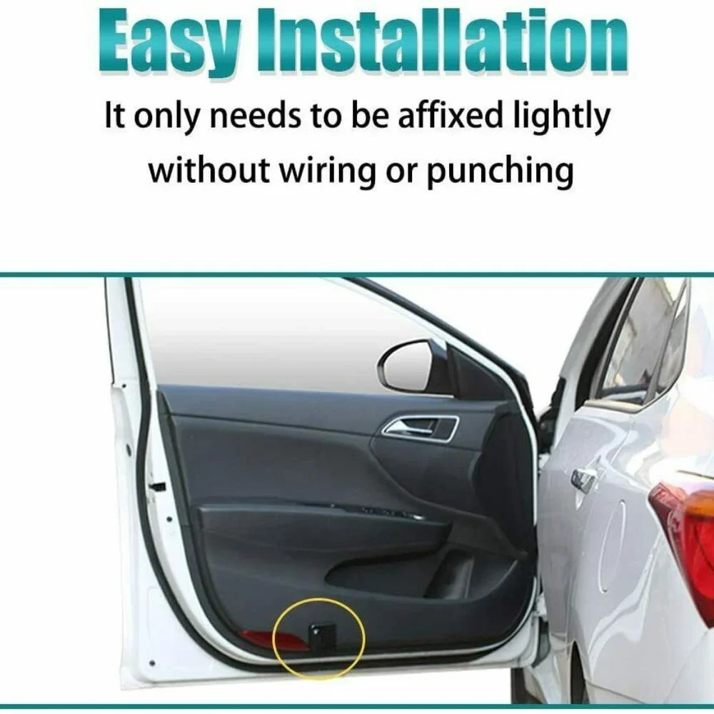 4x PCs Superman Logo Wireless Car Door Welcome Laser Projector Emblem